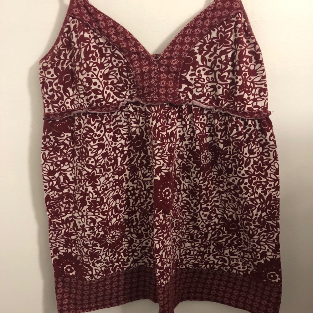 American Eagle Floral Tank Top